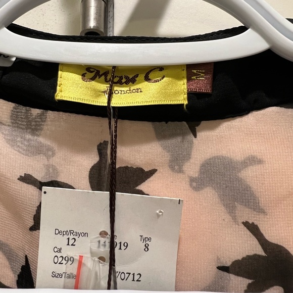 NWT Pink Bow Blouse - Picture 3 of 4